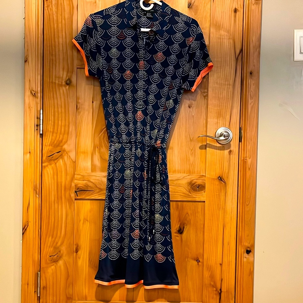 Etcetera Silk/Rayon Shirtdress, size 0